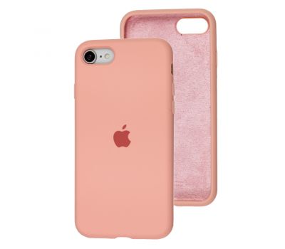 Чохол для iPhone 7 / 8 Silicone Full рожевий / peach