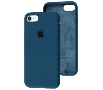 Чохол для iPhone 7 / 8 Silicone Full синій / cosmos blue
