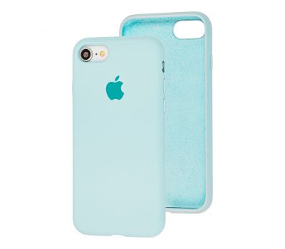 Чохол для iPhone 7 / 8 Silicone Full бірюзовий / turquoise
