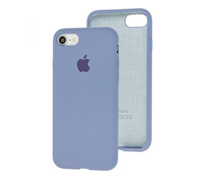 Чохол для iPhone 7 / 8 Silicone Full сірий / lavender gray