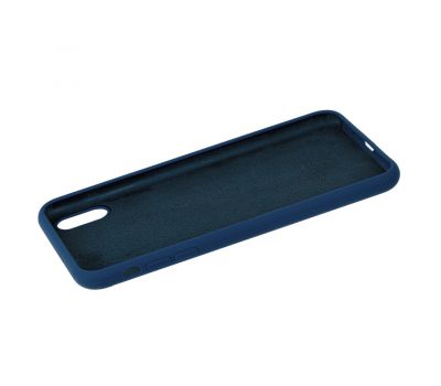 Чохол для iPhone Xr Silicone Full blue cobalt 2867524