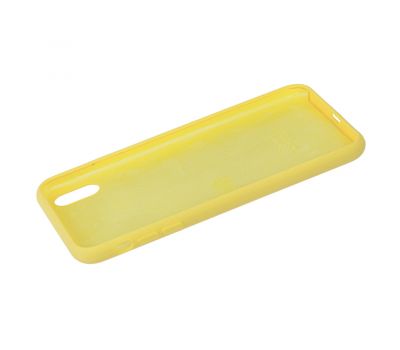 Чохол для iPhone Xr Silicone Full bright yellow 2867526