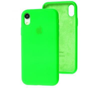 Чохол для iPhone Xr Silicone Full зелений / neon green