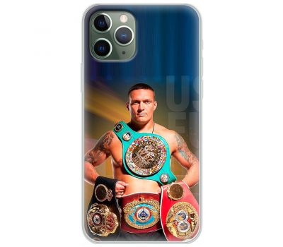 Чохол для iPhone 11 Pro Max MixCase Усік Oleksander чемпіонські пояси