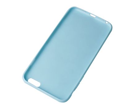 Чохол для iPhone 6 Plus TPU Glossy Side блакитний 2869461