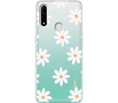 Чохол для Oppo A31 Mixcase квіти патерн ромашок