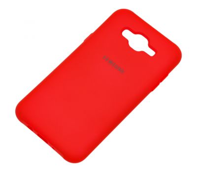 Чохол для Samsung Galaxy J7 (J700) Silicone Full червоний 2870046