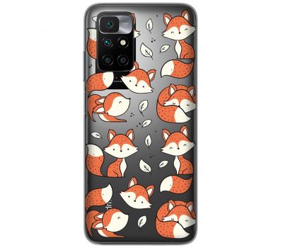 Чохол для Xiaomi Redmi 10 MixCase тварини лисиця