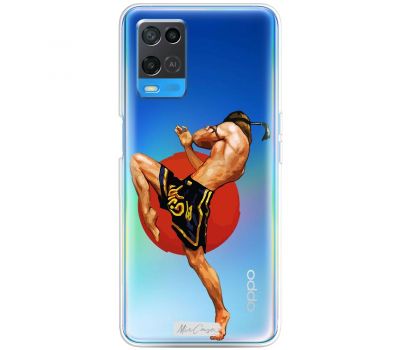 Чохол для Oppo A54 Mixcase бойові мистецтва муай-тай