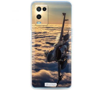 Чохол для Oppo A54 Mixcase військові винищувачі