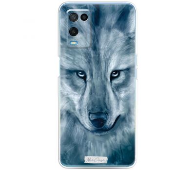 Чохол для Oppo A54 Mixcase морда вовка