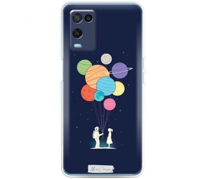 Чохол для Oppo A54 Mixcase космосмічна романтика