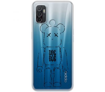 Чохол для Oppo A53/A32/A33 MixCase робот контур