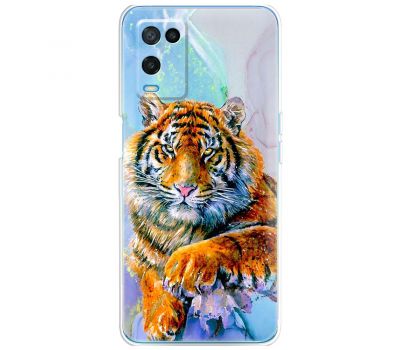Чохол для Oppo A54 MixCase звірі тигр