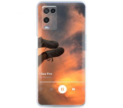 Чохол для Oppo A54 MixCase музика i See Fire