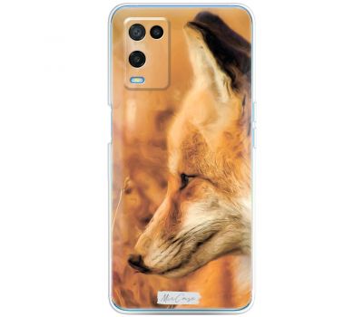 Чохол для Oppo A54 MixCase тварина лисиця на полюванні