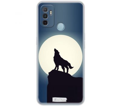 Чохол для Oppo A53 / A32 / A33 Mixcase вовк дизайн 7