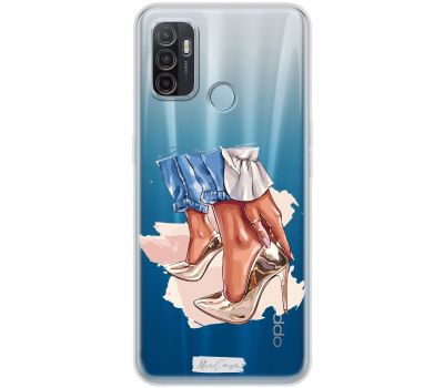 Чохол для Oppo A53 / A32 / A33 Mixcase дівчини дизайн 6