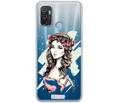 Чохол для Oppo A53/A32/A33 Mixcase дівчини дизайн 10