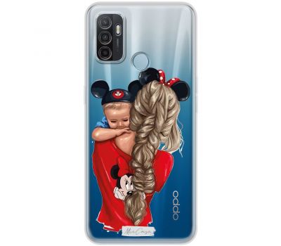 Чохол для Oppo A53/A32/A33 Mixcase дівчини дизайн 14