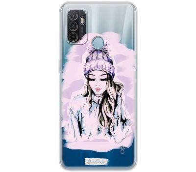 Чохол для Oppo A53 / A32 / A33 Mixcase дівчини дизайн 32