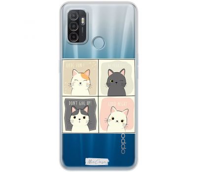 Чохол для Oppo A53 / A32 / A33 Mixcase тварини дизайн 28