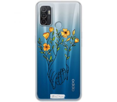 Чохол для Oppo A53/A32/A33 Mixcase для закоханих 1