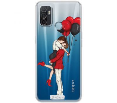 Чохол для Oppo A53/A32/A33 Mixcase для закоханих 10