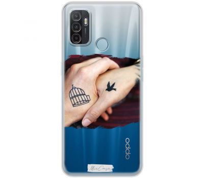 Чохол для Oppo A53/A32/A33 Mixcase для закоханих 14