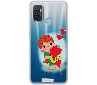 Чохол для Oppo A53/A32/A33 Mixcase для закоханих 16