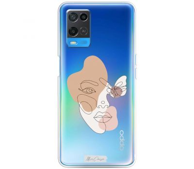 Чохол для Oppo A54 MixCase дівчина маска