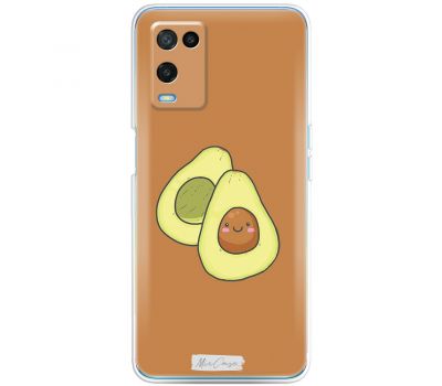 Чохол для Oppo A54 Mixcase смайл авокадо