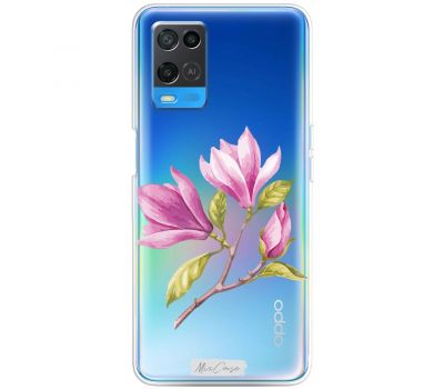 Чохол для Oppo A54 MixCase гілки з квітами