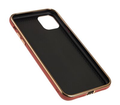 Чохол для iPhone 11 Pro Max Glass Premium марсала 2874340