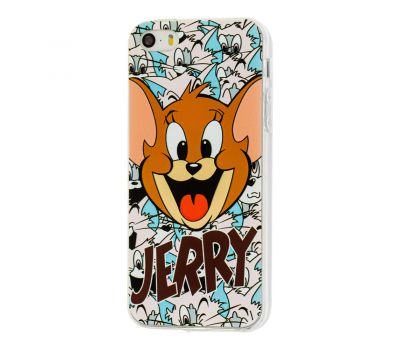 Чохол Tom & Jerry для iPhone 5 блакитний
