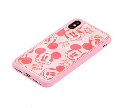 Чохол для iPhone Xs Max Mickey Mouse ретро рожевий 2874476