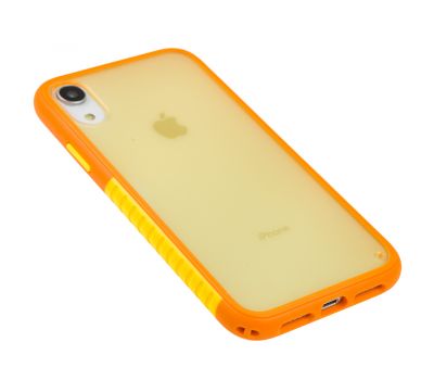 Чохол для iPhone Xr LikGus Mix Colour помаранчевий 2875866