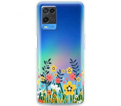 Чохол для Oppo A54 Mixcase квіткове поле