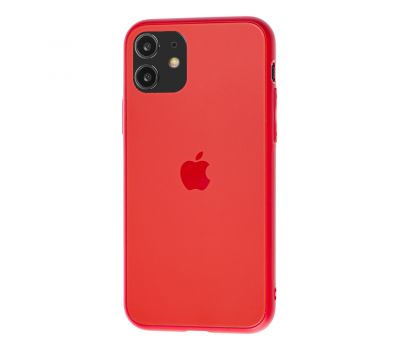 Чохол для iPhone 11 TPU Matt червоний