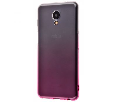 Чохол для Meizu M6s Gradient Design рожево-білий