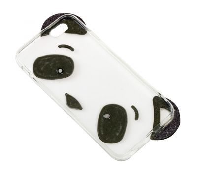 Чохол для iPhone 6 панда вушка темно сірий 2879683