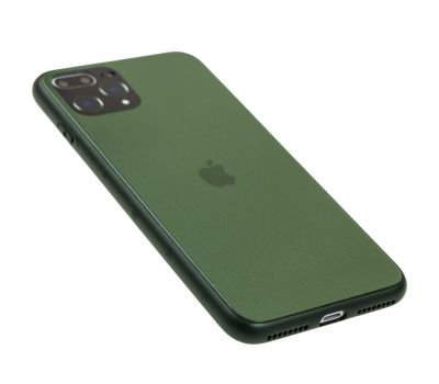 Чохол для iPhone 7 Plus / 8 Plus original glass with Frame темно-зелений 2879688