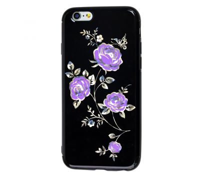 Чохол Glossy Rose для iPhone 6 фіолетова троянда