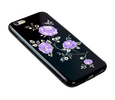Чохол Glossy Rose для iPhone 6 фіолетова троянда 2879678