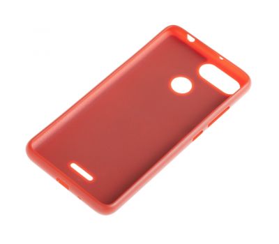 Чохол для Xiaomi Redmi 6 Textile червоний 2881585