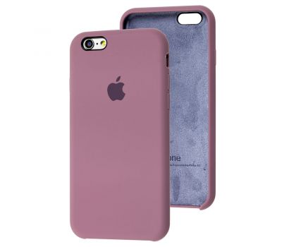 Чохол Silicone для iPhone 6 / 6s case blueberry / чорничний