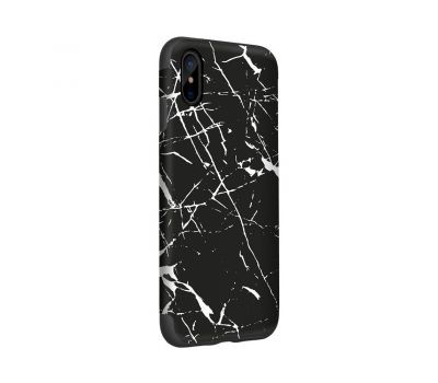 Чохол Apple iPhone X / Xs Rock Origin Textured marble чорний 2883766