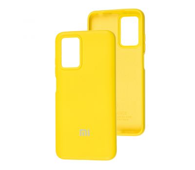 Чохол для Xiaomi Redmi 10 Silicone Full жовтий