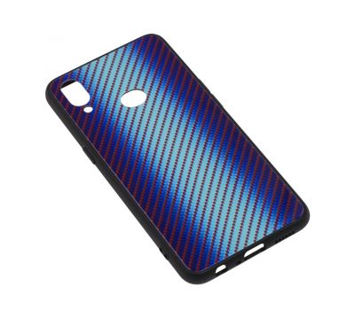 Чохол для Samsung Galaxy A10s (A107) Twist glass "блакитний" 2883866