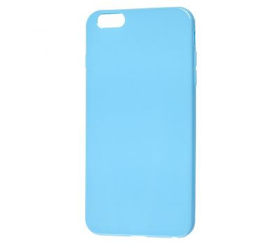 Чохол для iPhone 6 Plus глянсовий блакитний